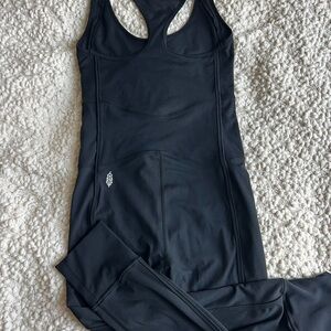 Free People Navy Jumpsuit
